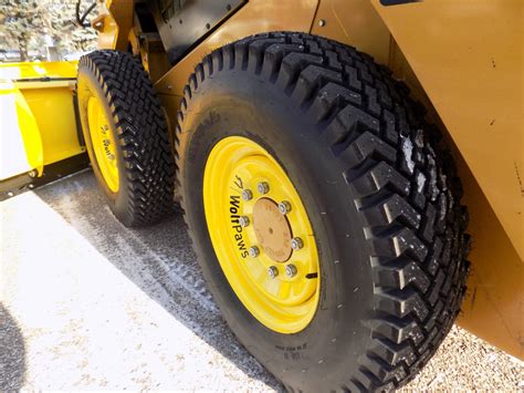 skid steer snow tire reviews|mounted skid steer tires.